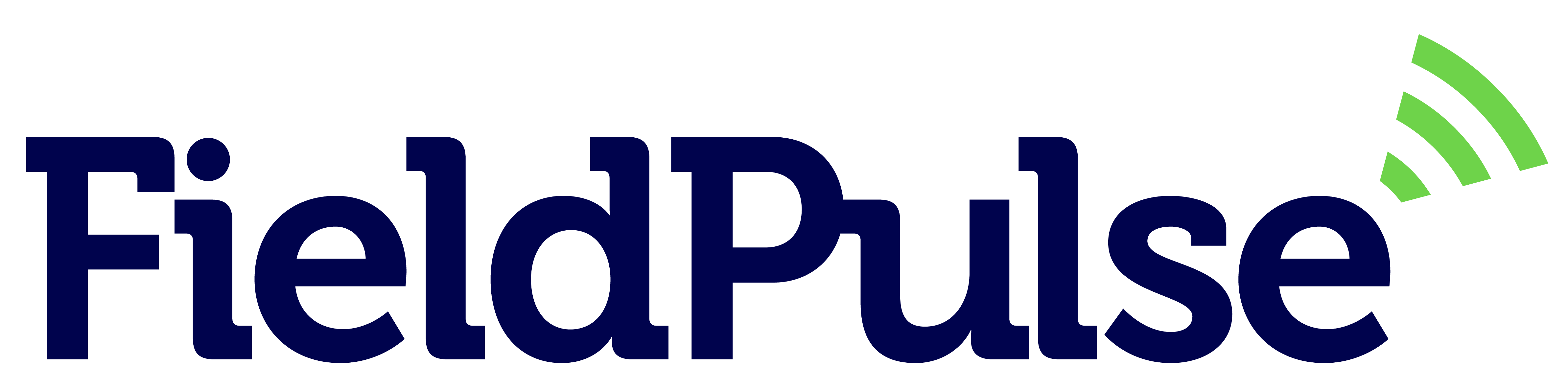 FieldPulse logo.