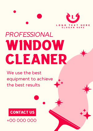 Window Cleaning Flyers Keep It Simple