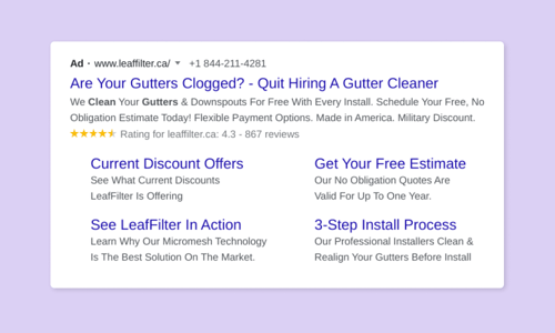 reputation marketing google ads