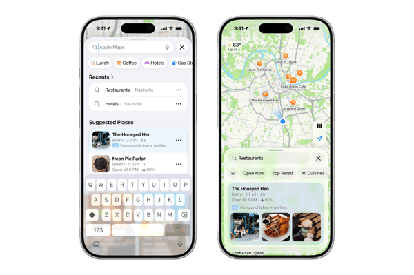 apple maps ad examples