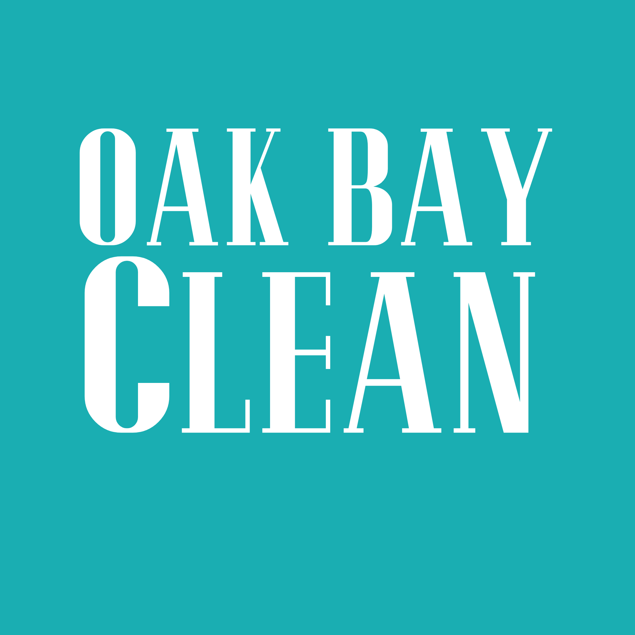 Oak Bay Clean Logo